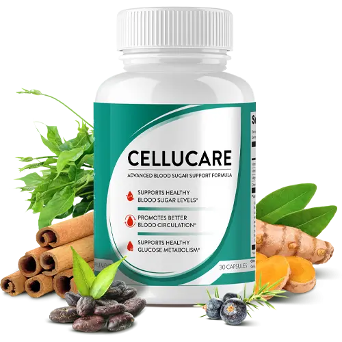 CELLUCARE-1 Bottle + ingrediants